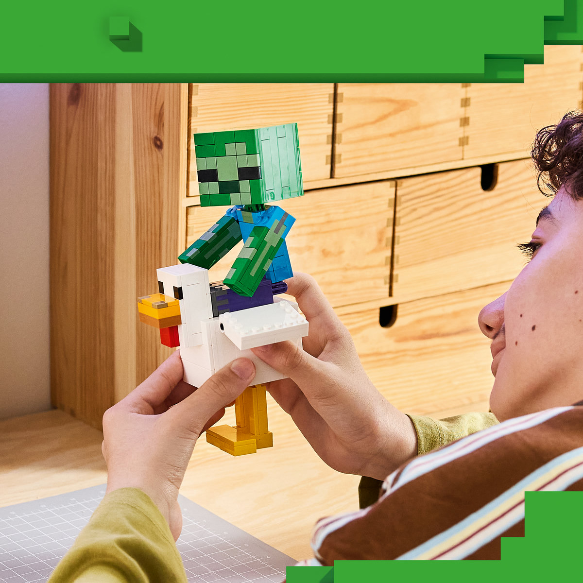 MINECRAFT GALLINA JOCKEY image number null